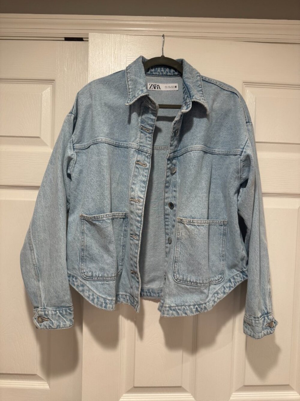 Oversized Zara jean jacket